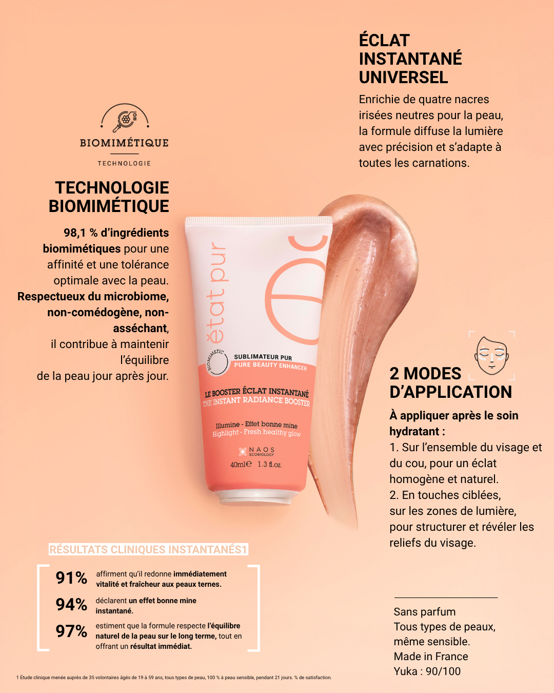 LE BOOSTER D ’ÉCLAT INSTANTANÉ
