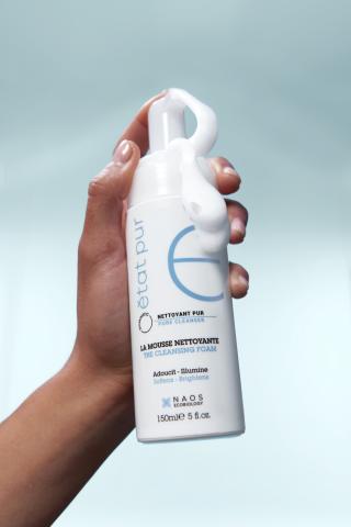 Mousse nettoyante